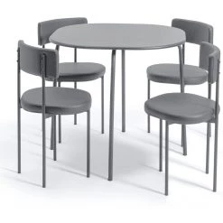 Shipping Included - Habitat Jayla Wood Effect Dining Table & 4 Black Chairs Furniture 27 Shipping Included - Habitat Jayla Wood Effect Dining Table & 4 Black Chairs Furniture -Dining Sales Shop unnamed file 101