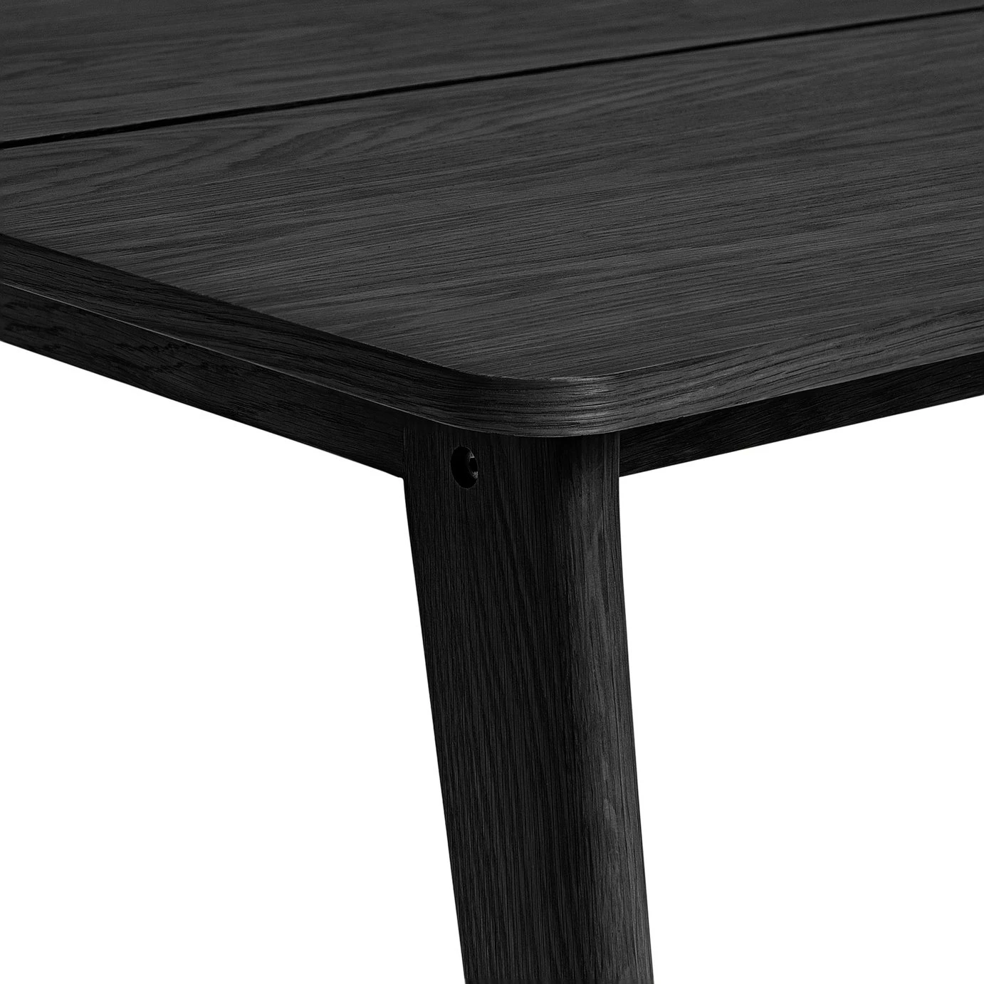 Best Price - Habitat Nel Wood 4 Seater Dining Table Black Furniture 8 Best Price - Habitat Nel Wood 4 Seater Dining Table Black Furniture - Image 6