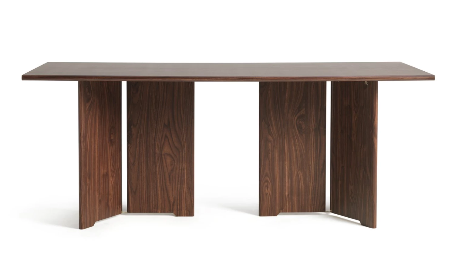 On Sale - Habitat Frazer 6 Seater Dining Table Walnut Dining Tables 8 On Sale - Habitat Frazer 6 Seater Dining Table Walnut Dining Tables - Image 6