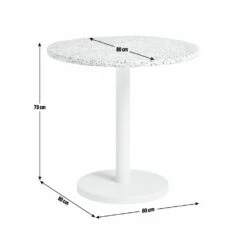 Best Price - Habitat Mabel Terrazo 4 Seater Dining Table White Dining Tables -Dining Sales Shop unnamed file 1092