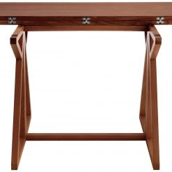 The Surprise Price - Habitat Heath Wood Effect 4 Seater Folding Table Walnut Dining Tables -Dining Sales Shop unnamed file 1099