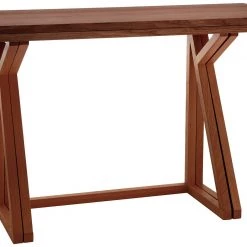 The Surprise Price - Habitat Heath Wood Effect 4 Seater Folding Table Walnut Dining Tables -Dining Sales Shop unnamed file 1101