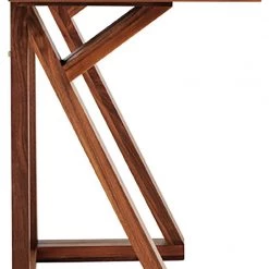 The Surprise Price - Habitat Heath Wood Effect 4 Seater Folding Table Walnut Dining Tables -Dining Sales Shop unnamed file 1102