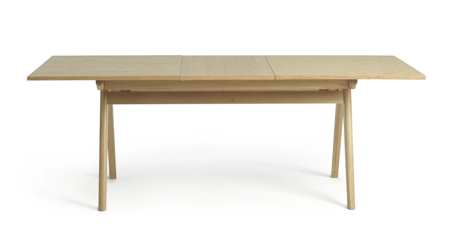 Flash Sale - Habitat Jerry Extending 4 6 Seater Dining Table Oak Dining Tables 8 Flash Sale - Habitat Jerry Extending 4 6 Seater Dining Table Oak Dining Tables - Image 6