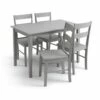 Free Shipping - Habitat Chicago Table & 4 Chairs Grey Furniture 2 Free Shipping - Habitat Chicago Table & 4 Chairs Grey Furniture -Dining Sales Shop unnamed file 111
