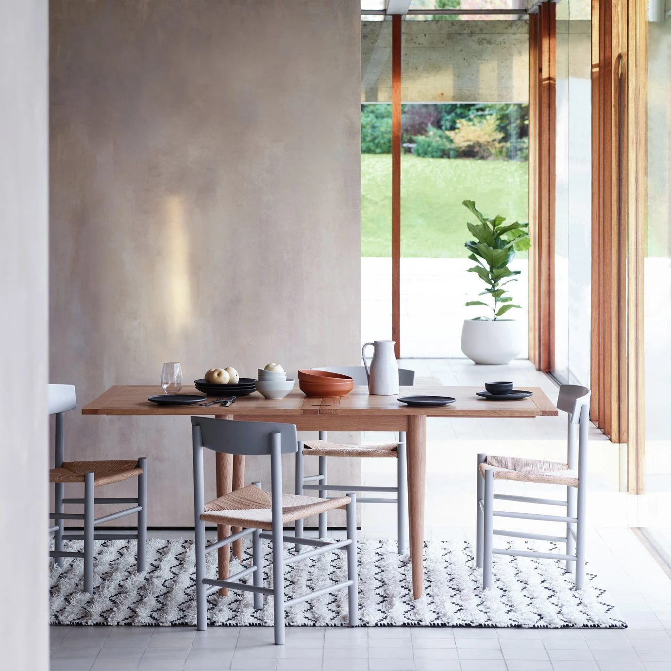 Discount - Habitat Lincoln Oak Flip Top 48 Seat Dining Table Furniture 4 Discount - Habitat Lincoln Oak Flip Top 48 Seat Dining Table Furniture - Image 2