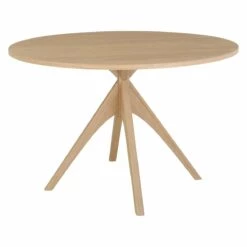 Free Shipping - Habitat Austin Oak Round 4 Seater Dining Table Furniture