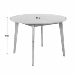 Shipping Included - Habitat Skandi Oak Veneer Round 4 Seater Table Walnut Furniture -Dining Sales Shop unnamed file 1197