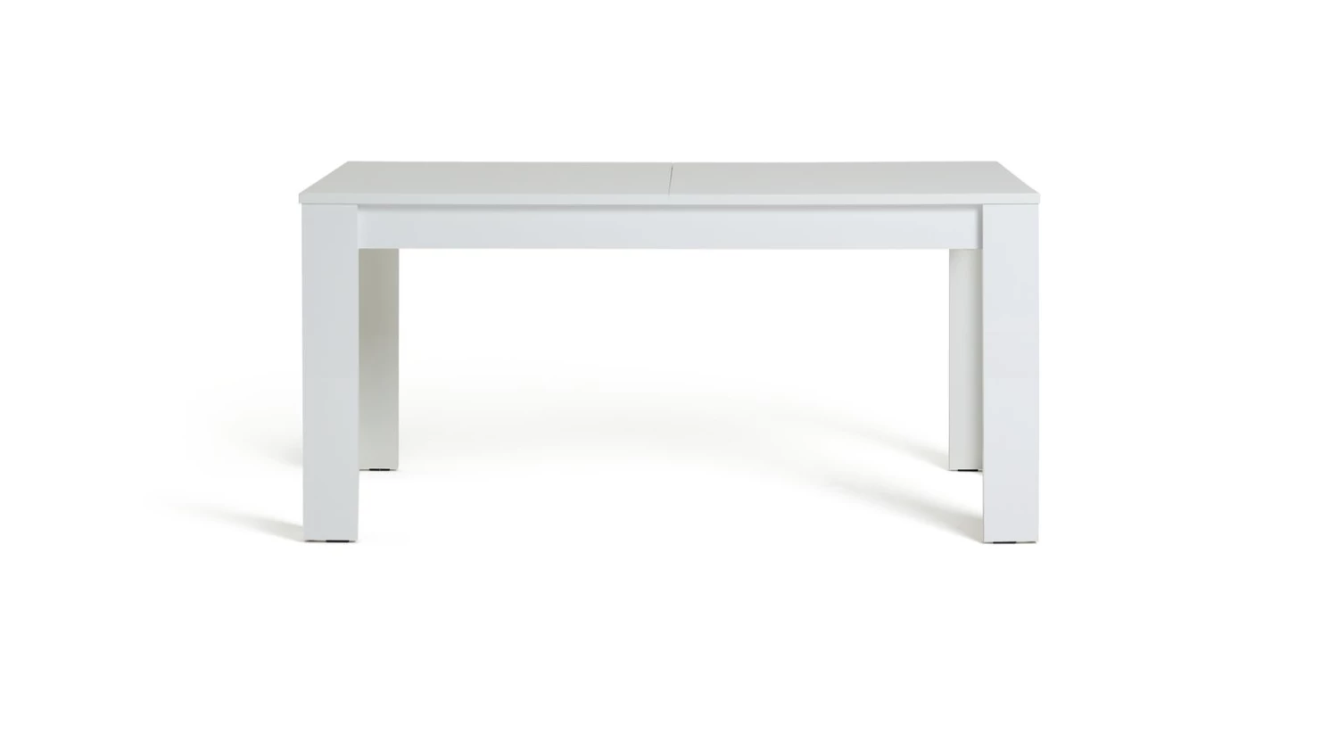 Discount - Habitat Miami Gloss Extending 8 Seater Dining TableWhite Dining Tables 5 Discount - Habitat Miami Gloss Extending 8 Seater Dining TableWhite Dining Tables - Image 3