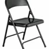 Best Price - Habitat Macadam Metal Folding Chair Black Furniture