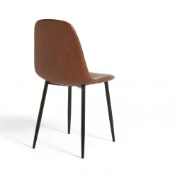 Discount - Habitat Beni Pair Of Faux Leather Dining Chairs Tan Furniture -Dining Sales Shop unnamed file 1285