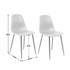 Discount - Habitat Beni Pair Of Faux Leather Dining Chairs Tan Furniture -Dining Sales Shop unnamed file 1289