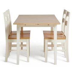 Discount - Habitat Chicago Solid Wood Extending Table & 4 Chairs Furniture 16 Discount - Habitat Chicago Solid Wood Extending Table & 4 Chairs Furniture -Dining Sales Shop unnamed file 132