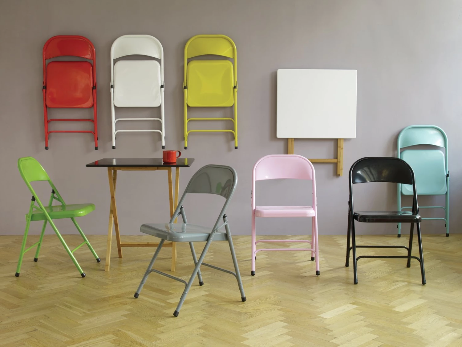 Best Price - Habitat Macadam Metal Folding Chair Red Furniture 4 Best Price - Habitat Macadam Metal Folding Chair Red Furniture - Image 2