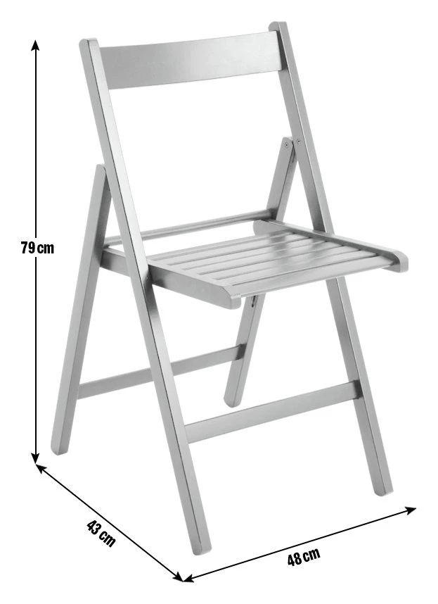 The Surprise Price - Habitat Folding Chair Black Dining Chairs And Benches 5 The Surprise Price - Habitat Folding Chair Black Dining Chairs And Benches - Image 3
