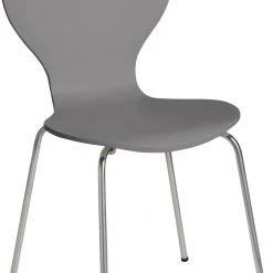 Discount - Habitat Bentwood Metal Dining Chair Jet Grey Furniture