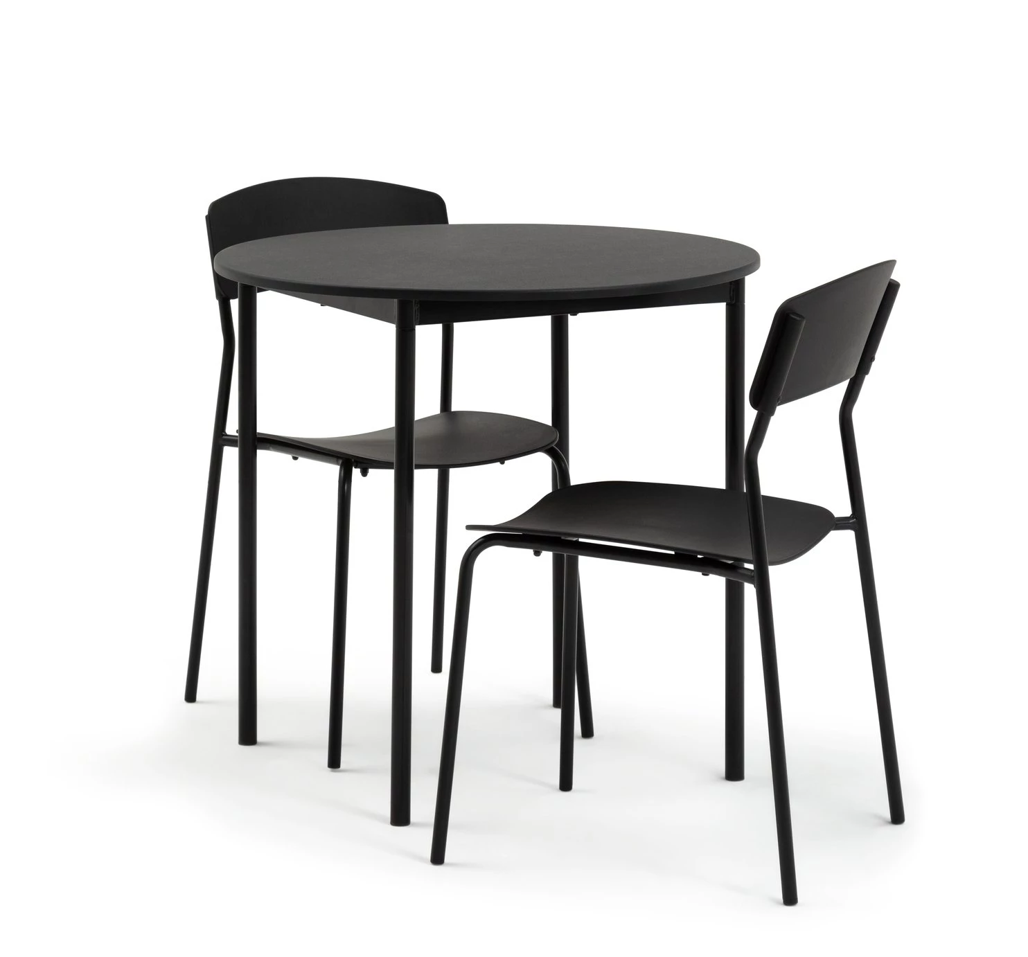 The Surprise Price - Habitat Stella Wood Effect Dining Table & 2 Black Chairs Dining Room Sets 3 The Surprise Price - Habitat Stella Wood Effect Dining Table & 2 Black Chairs Dining Room Sets