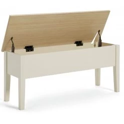 On Sale - Habitat Chicago Solid Wood Storage Bench Cream Dining Chairs And Benches -Dining Sales Shop unnamed file 1499