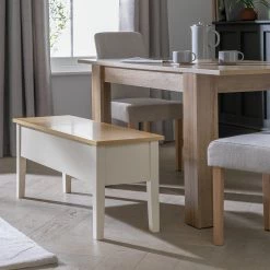 On Sale - Habitat Chicago Solid Wood Storage Bench Cream Dining Chairs And Benches -Dining Sales Shop unnamed file 1500