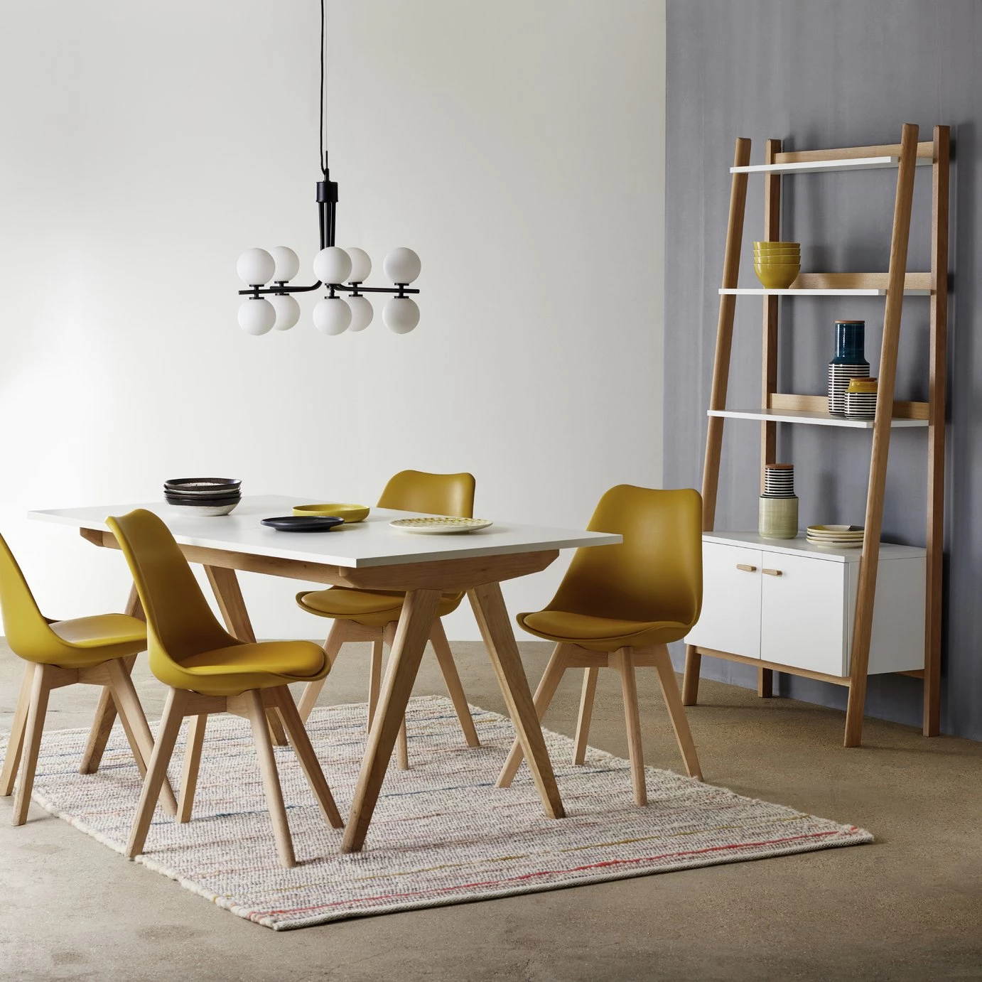 The Surprise Price - Habitat Jerry Pair Of Dining Chair Yellow Dining Chairs And Benches 4 The Surprise Price - Habitat Jerry Pair Of Dining Chair Yellow Dining Chairs And Benches - Image 2