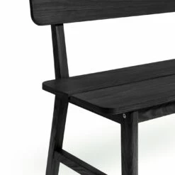 Discount - Habitat Nel Wood Dining Bench Black Furniture -Dining Sales Shop unnamed file 1584