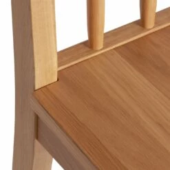 Discount - Habitat Nel Pair Of Solid Wood Spindle Chair Oak Dining Chairs And Benches -Dining Sales Shop unnamed file 1652