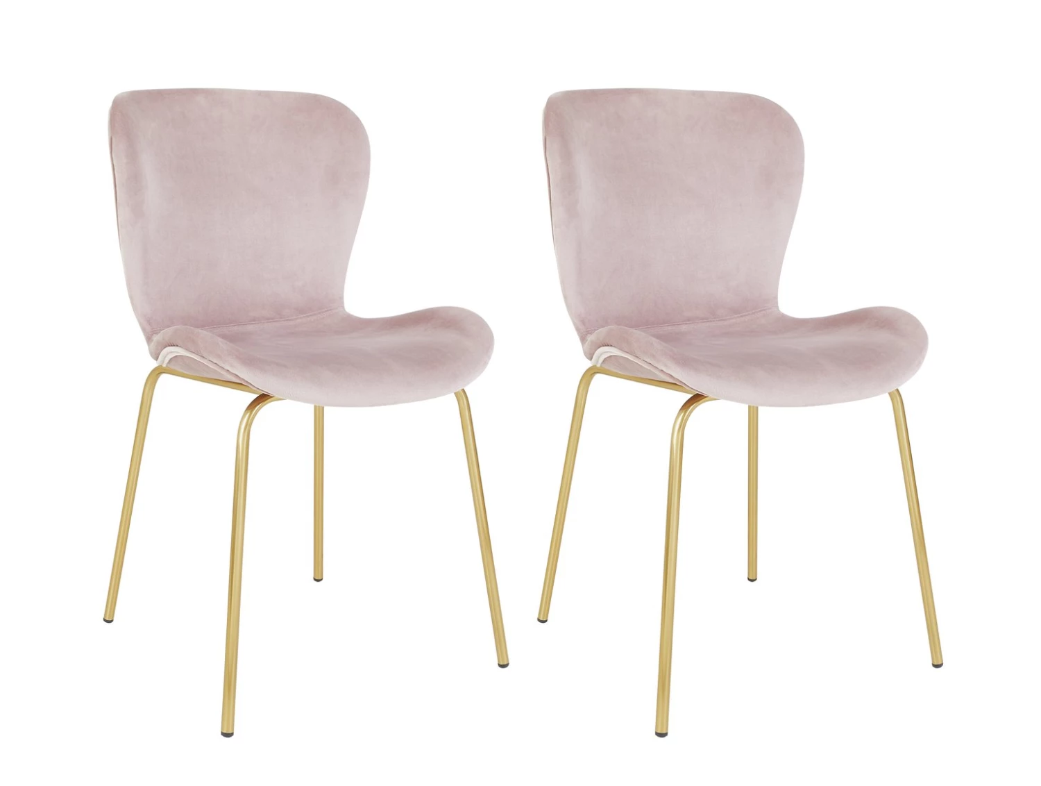 The Surprise Price - Habitat Etta Pair Of Velvet Dining Chair Pink Dining Chairs And Benches 3 The Surprise Price - Habitat Etta Pair Of Velvet Dining Chair Pink Dining Chairs And Benches