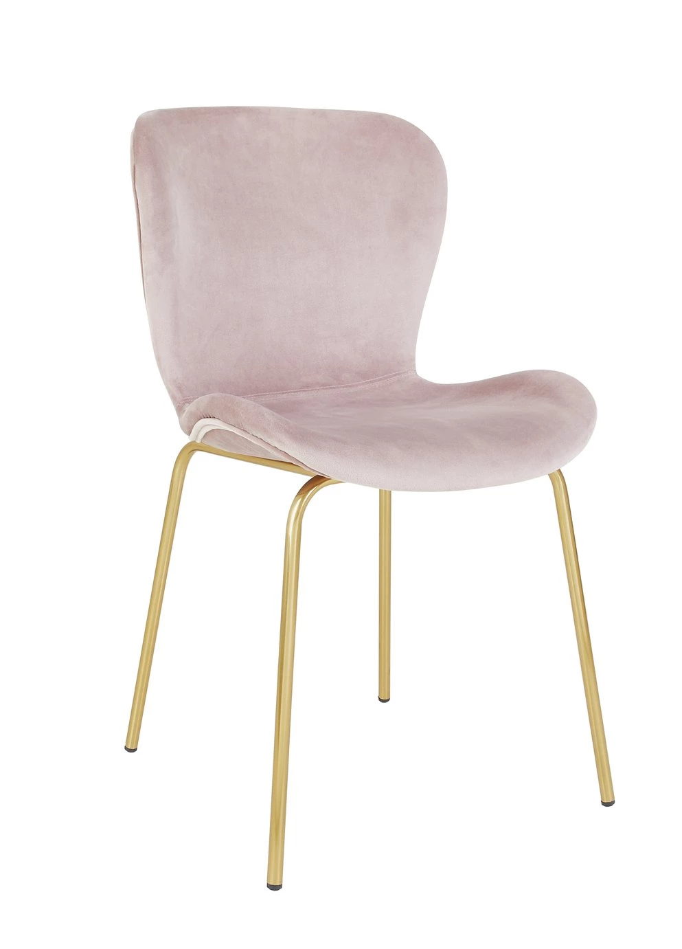 The Surprise Price - Habitat Etta Pair Of Velvet Dining Chair Pink Dining Chairs And Benches 8 The Surprise Price - Habitat Etta Pair Of Velvet Dining Chair Pink Dining Chairs And Benches - Image 6