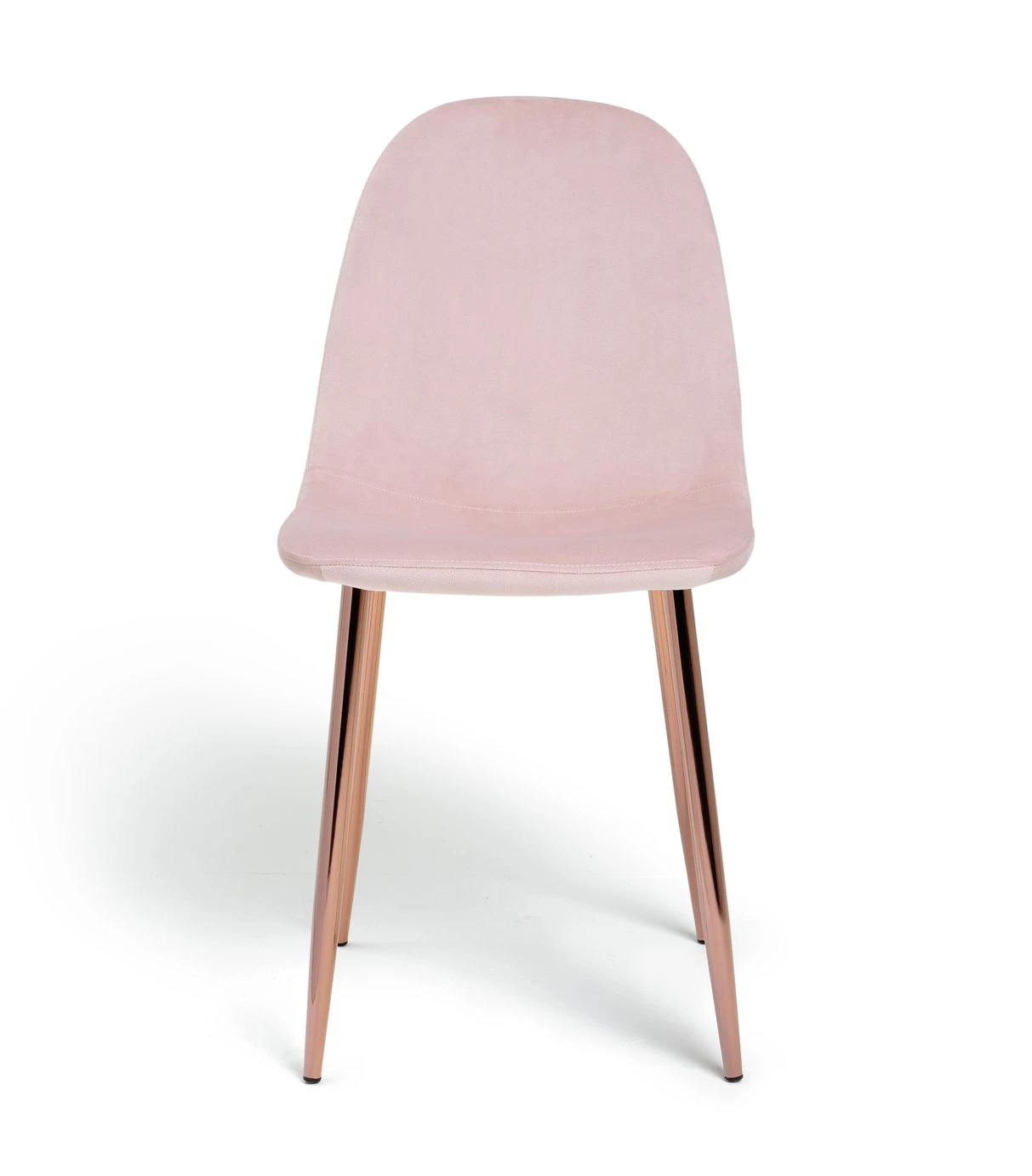 Discount - Habitat Beni Velvet Office Chair Blush Office Chairs 4 Discount - Habitat Beni Velvet Office Chair Blush Office Chairs - Image 2