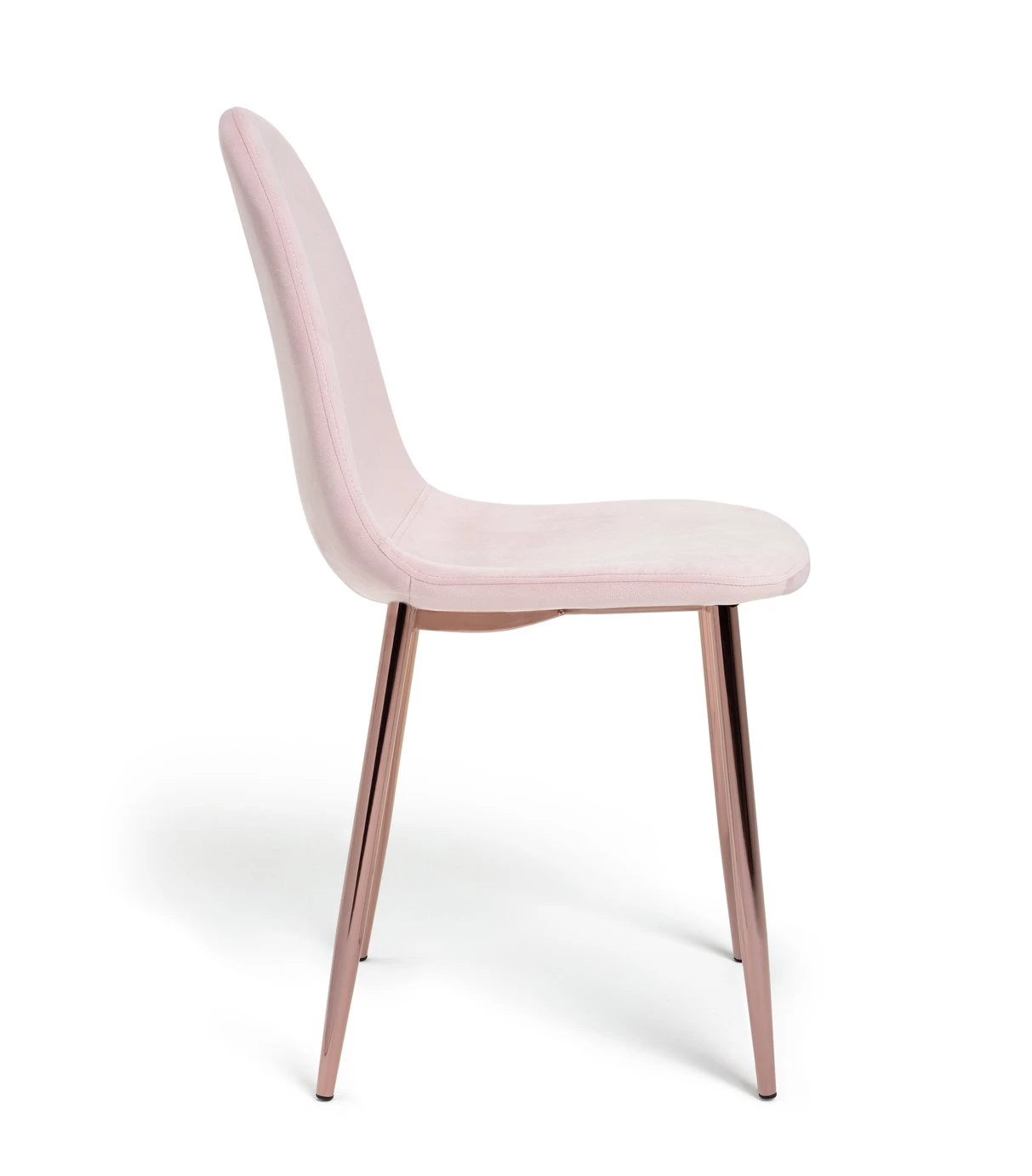 Discount - Habitat Beni Velvet Office Chair Blush Office Chairs 5 Discount - Habitat Beni Velvet Office Chair Blush Office Chairs - Image 3