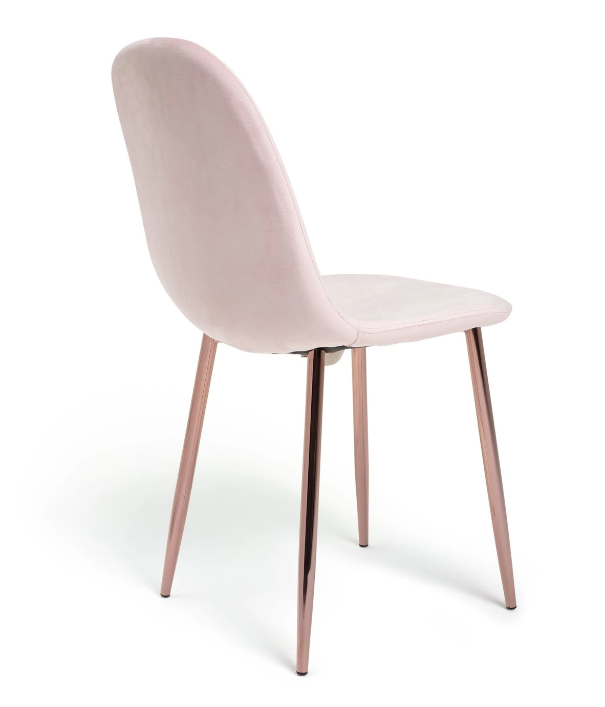 Discount - Habitat Beni Velvet Office Chair Blush Office Chairs 6 Discount - Habitat Beni Velvet Office Chair Blush Office Chairs - Image 4