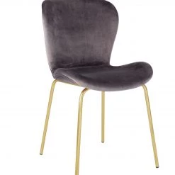 The Surprise Price - Habitat Etta Pair Of Velvet Dining Chair Grey Furniture -Dining Sales Shop unnamed file 1704