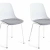 Discount - Habitat Eva Pair Of Dining Chairs White Dining Chairs And Benches -Dining Sales Shop unnamed file 1794