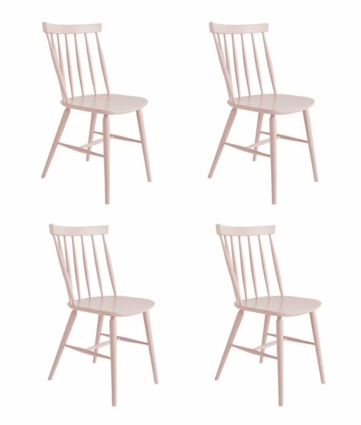 Shipping Included - Habitat Talia 4 Solid Wood Dining Chairs Pink Furniture -Dining Sales Shop unnamed file 1812