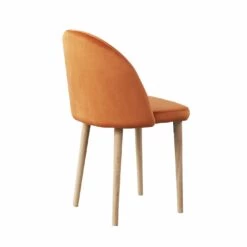 Shipping Included - Habitat 4 Imogen Fabric Dining Chairs Orange Dining Chairs And Benches -Dining Sales Shop unnamed file 1857