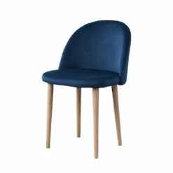 Discount - Habitat 4 Imogen Fabric Dining Chairs Navy Dining Chairs And Benches -Dining Sales Shop unnamed file 1869