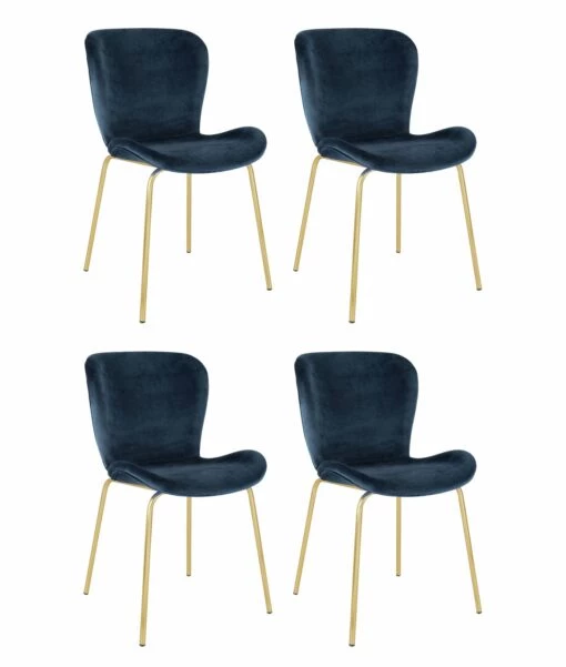Discount - Habitat 4 Etta Velvet Dining Chairs Blue Furniture 8 Discount - Habitat 4 Etta Velvet Dining Chairs Blue Furniture -Dining Sales Shop unnamed file 1879