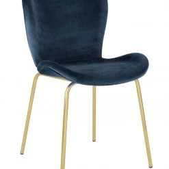 Discount - Habitat 4 Etta Velvet Dining Chairs Blue Furniture -Dining Sales Shop unnamed file 1886