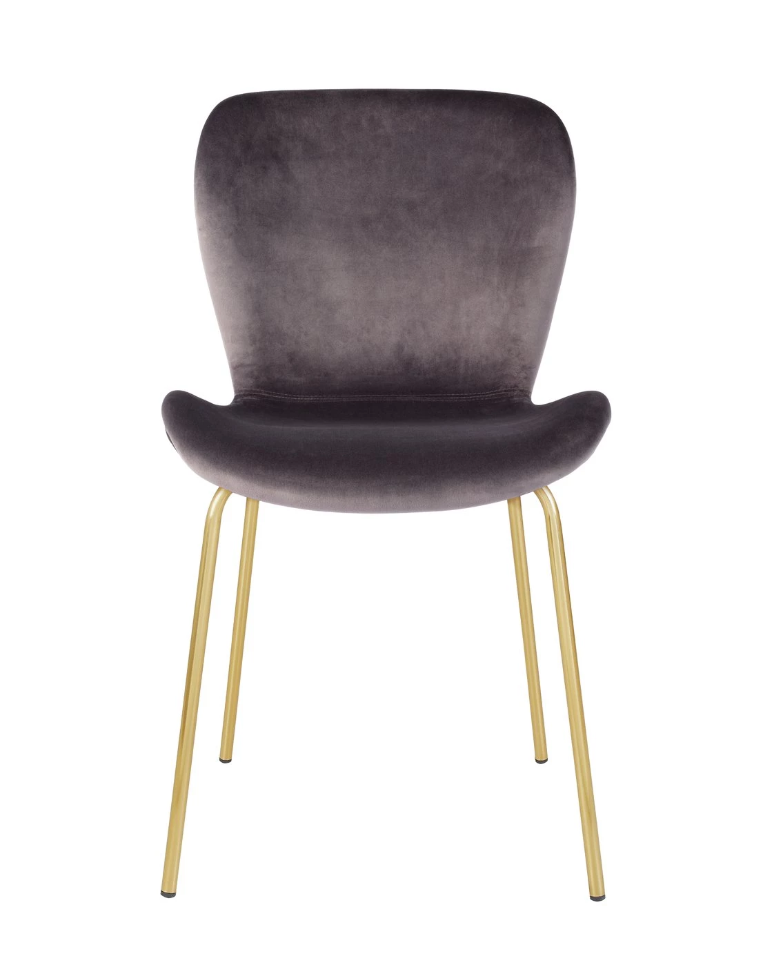 Flash Sale - Habitat 4 Etta Velvet Dining Chairs Grey Dining Chairs And Benches 7 Flash Sale - Habitat 4 Etta Velvet Dining Chairs Grey Dining Chairs And Benches - Image 5