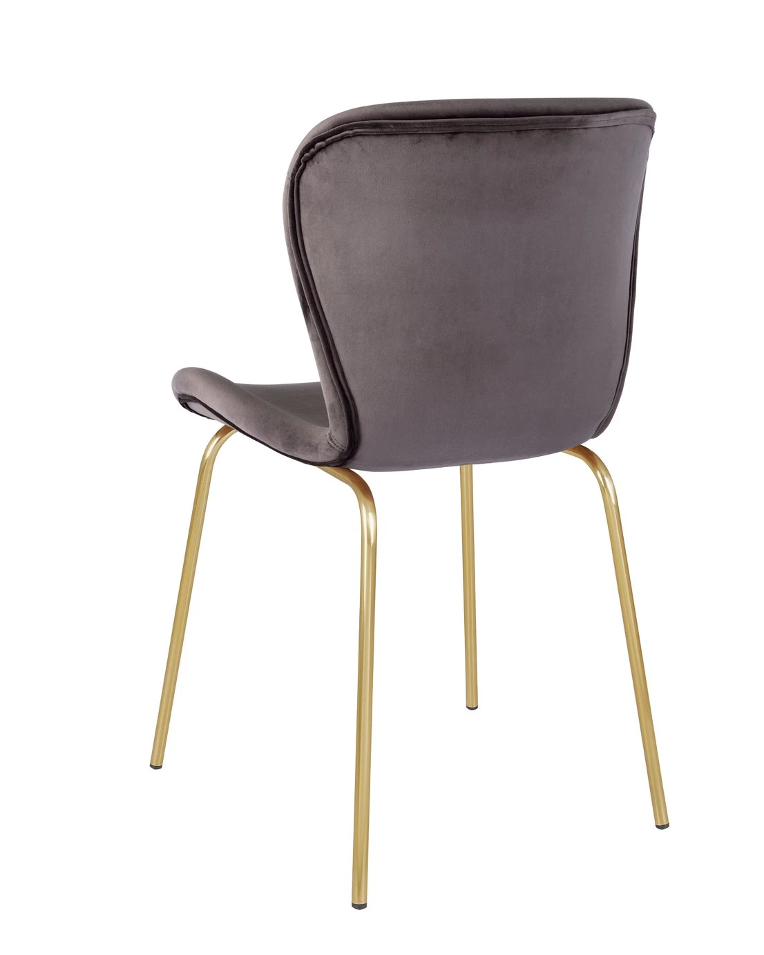 Flash Sale - Habitat 4 Etta Velvet Dining Chairs Grey Dining Chairs And Benches 8 Flash Sale - Habitat 4 Etta Velvet Dining Chairs Grey Dining Chairs And Benches - Image 6