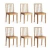 Flash Sale - Habitat 6 Nel Solid Wood Spindle Chairs Oak Dining Chairs And Benches -Dining Sales Shop unnamed file 1896