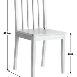 Discount - Habitat 6 Nel Solid Wood Spindle Chairs Black Furniture -Dining Sales Shop unnamed file 1925