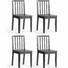 Best Price - Habitat 4 Nel Solid Wood Spindle Chairs Black Furniture -Dining Sales Shop unnamed file 1932