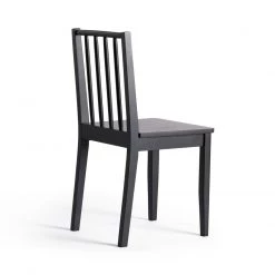 Best Price - Habitat 4 Nel Solid Wood Spindle Chairs Black Furniture -Dining Sales Shop unnamed file 1936