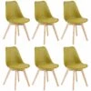 Discount - Habitat 6 Jerry Dining Chairs Mustard Furniture -Dining Sales Shop unnamed file 1968