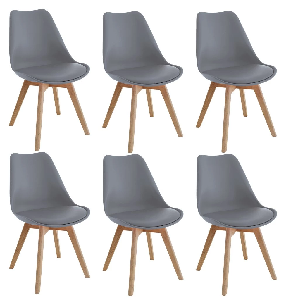 Discount - Habitat 6 Jerry Dining Chairs Grey Furniture 3 Discount - Habitat 6 Jerry Dining Chairs Grey Furniture