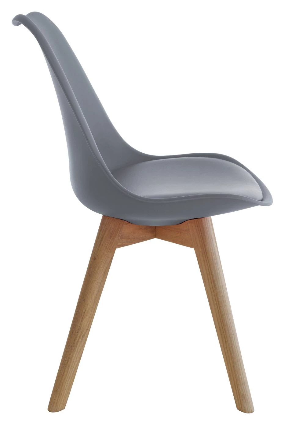 Discount - Habitat 6 Jerry Dining Chairs Grey Furniture 5 Discount - Habitat 6 Jerry Dining Chairs Grey Furniture - Image 3