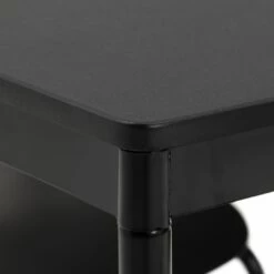 The Surprise Price - Habitat Stella Wood Effect Dining Table & 4 Black Chairs Dining Room Sets -Dining Sales Shop unnamed file 207