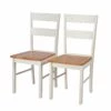 Discount - Habitat Chicago Pair Of Solid Wood Dining Chair Oak & Cream Grey Furniture -Dining Sales Shop unnamed file 2072