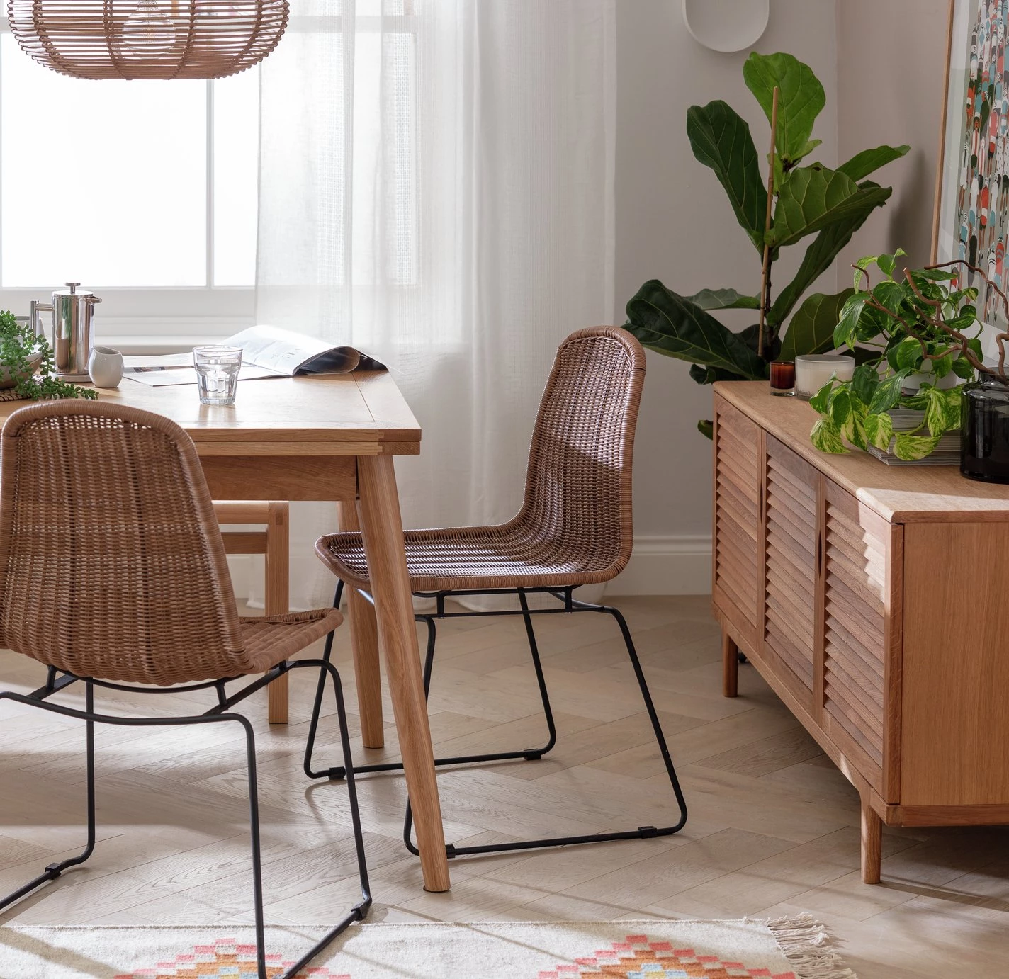 Best Price - Habitat Mickey Pair Of Fabric Dining Chairs Black Dining Chairs And Benches 4 Best Price - Habitat Mickey Pair Of Fabric Dining Chairs Black Dining Chairs And Benches - Image 2